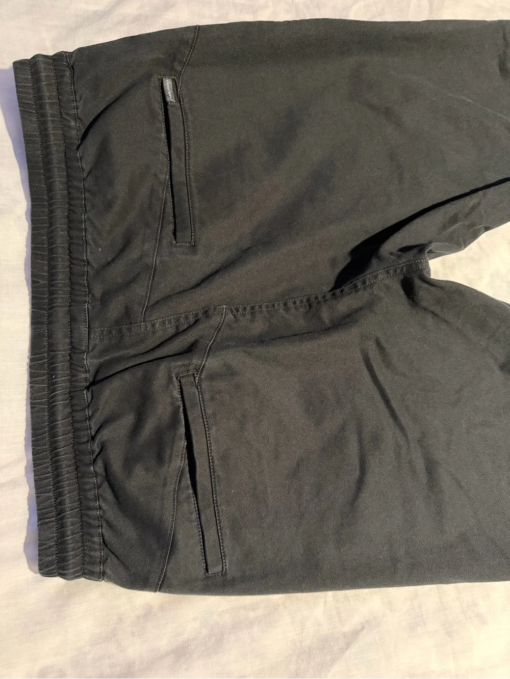 Volcom Men's Jogger Pants Black Size S Elastic Waist.